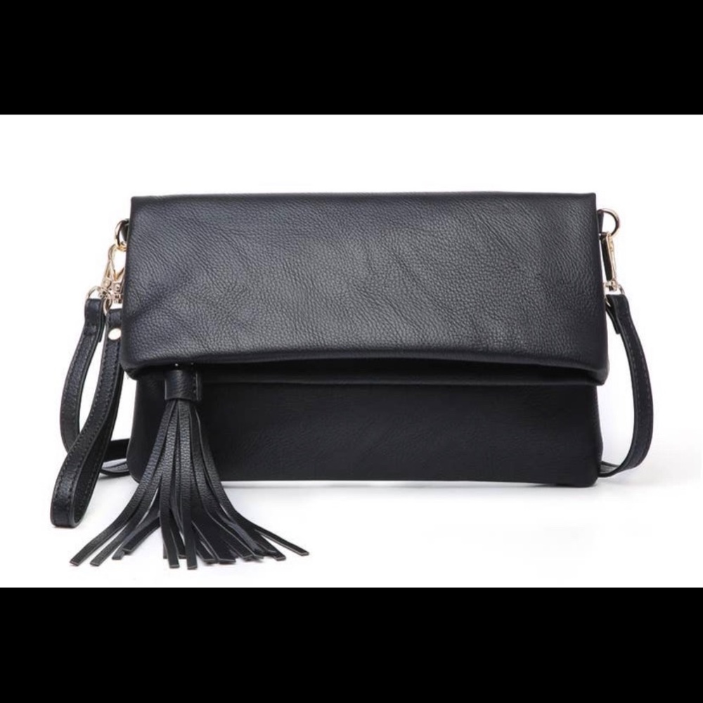 Black crossbody bag